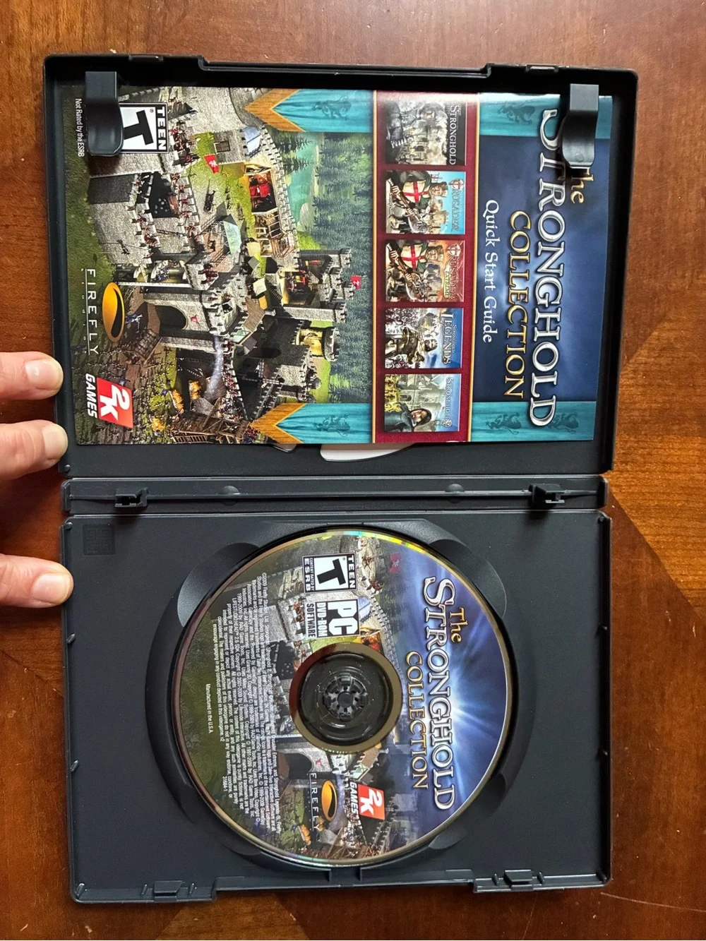 The Stronghold Collection PC Game - Blue Cover -